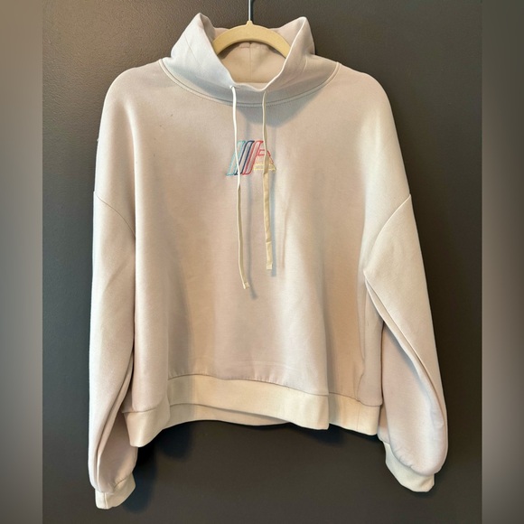 Tops - Aldi Gear Super Soft Hoodie. Aldi rainbow embroidered logo. Size Large.